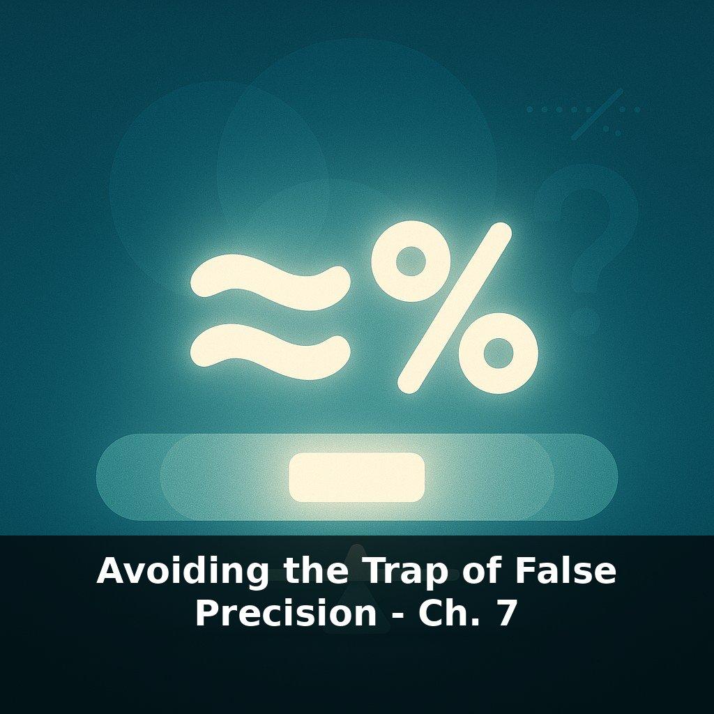 Avoiding the Trap of False Precision