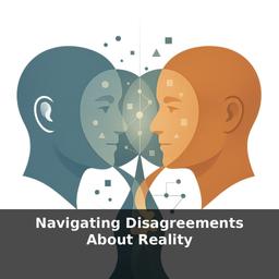 Navigating Disagreements About Reality