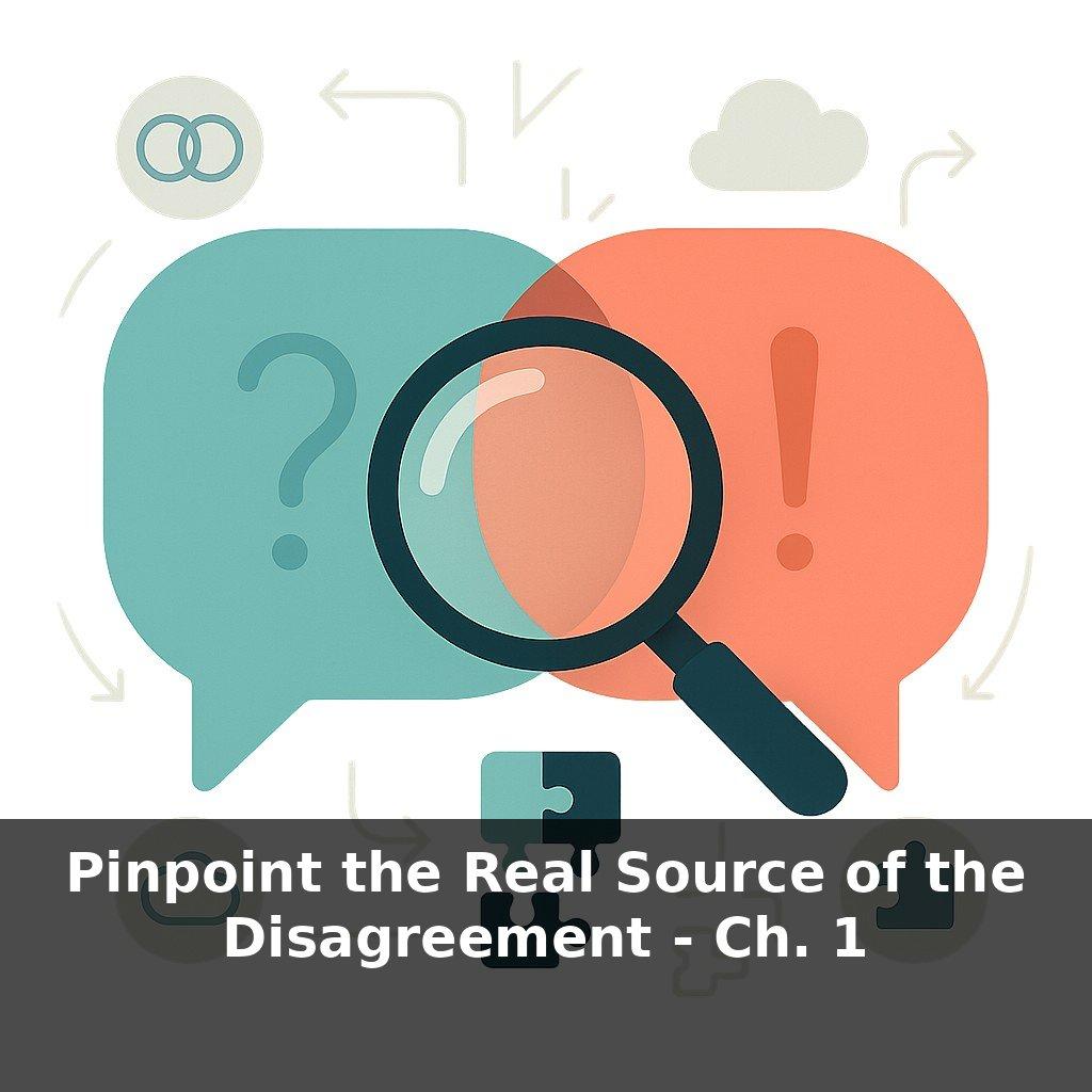 Pinpoint the Real Source of the Disagreement