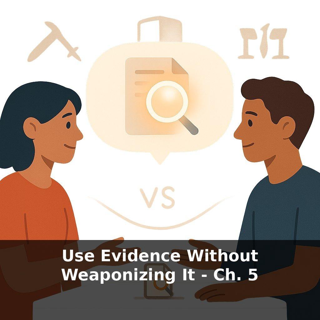 Use Evidence Without Weaponizing It