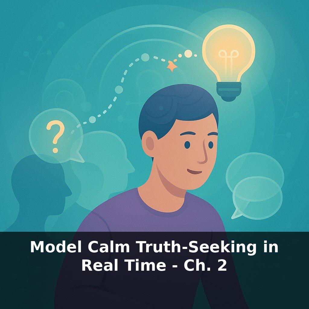 Model Calm Truth-Seeking in Real Time