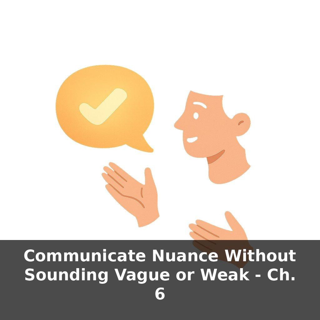 Communicate Nuance Without Sounding Vague or Weak